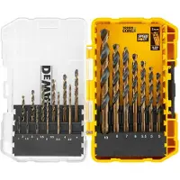 DeWalt Jeu de forets à métaux 19 pcs. HSS-G (Ø1-10mm)