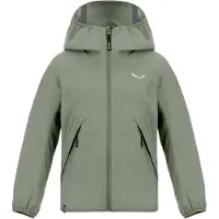 Salewa - Veste imperméable, coupe-vent et respirante - Aqua PTX K Jkt Shadow - Taille Enfant 152 cm - Vert