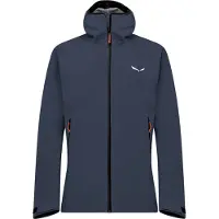 Salewa - Veste de randonnée en GORE-TEX - Puez GTX 3L Epe Jacket M Blueberry pour Homme - Taille S - Bleu