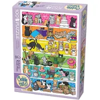 Cobble Hill Puzzle Pièces XXL - Les Jours Du Doodlecat - 100 à 149 pièces