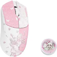 WLMouse x Souris de jeu sans fil FEIRENZAI Beast G Mini, 8 000 Hz - rose (Filaire, Sans fil), Souris, Pink