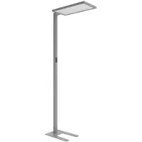Ledvance Lampadaire COMACT Gris 12600 lm, 4000 K, direct/indirect, détecteur, intensité lumineuse variable, UGR<19