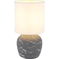 Globo Lampe de table de conception Marble gris