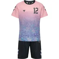 Hummel Survêtement 'SHIMMER ' bleu clair / violet / rose / noir