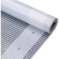 vidaXL Bâche de couverture Leno Blanc 3 x 4 m 260 g/m