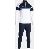 Joma Danubio Iii Tracksuit Blanc,Bleu 3-4 Years Garçon