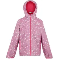 Regatta Printed Lever Ii Jacket Rose 14 Years Fille