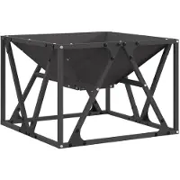 vidaXL 858992, Noir, SPCC, 500 mm, 350 mm