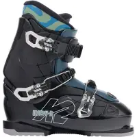 K2 Indy 3, chaussures de ski, junior, noir