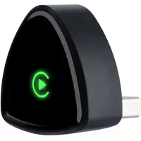 INF Adaptateur CarPlay sans fil 2-en-1 Compatible avec Apple : Connectivité sans fil pour votre voiture Black