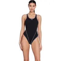 Zoggs Melbourne Haxback Swimsuit Noir 38 Femme