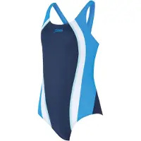 Zoggs Toronto Flyback Swimsuit Bleu 10-11 Years Fille
