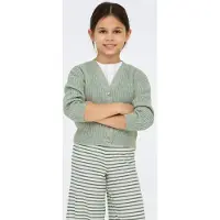 ONLY GIRLS Cardigan vert chiné