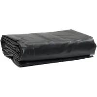 vidaXL Bâche de protection noire 1,5x2 m 650 g/m