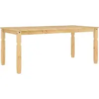 vidaXL Table de salle à manger Corona 180x90x75 cm pin massif