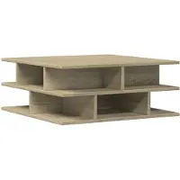 vidaXL Table basse chêne Sonoma 70x70x29 cm Bois composite