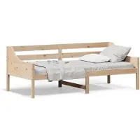 vidaXL Lit de jour sans matelas 80x200 cm pin massif