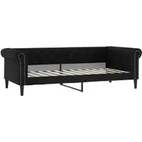 vidaXL Lit de jour Noir 80x200 cm Similicuir