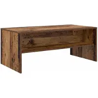 vidaXL Table basse en vieux bois 100 x 50 x 40 cm Bois composite