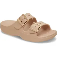 Crocs Classic Metallic Buckle Sandals Beige EU 36-37 Femme