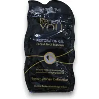 RENEW No 7 Masque en feuille réparateur pour le visage et le cou Nuit - 30 Ml