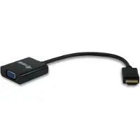 Equip 11903607 câble vidéo et adaptateur HDMI Type A (Standard) VGA (D-Sub) Noir