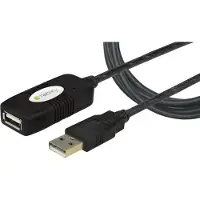 Techly IUSB-REP10TY câble USB USB 2.0 10 m USB A Noir