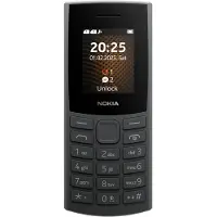 HMD 105 4G (2.40"), Téléphone portable à touches, Noir