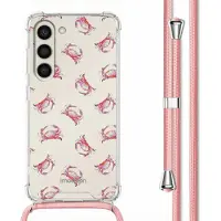 IMoshion étui design avec cordon pour le Samsung Galaxy S23 - Aquarelle crabe