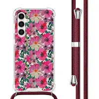IMoshion Étui design avec cordon pour le Samsung Galaxy S23 FE - Flower Water