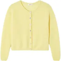 American vintage Cardigan 'VITOW' jaune clair
