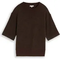 Tom Tailor Pull-over brun foncé