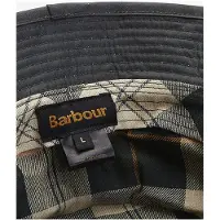 Barbour Chapeau Ciré Vert Foncé