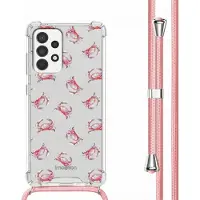 IMoshion Coque Design avec cordon pour Samsung Galaxy A53 - Crab Watercolor