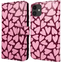 IMoshion Étui de télephone portefeuille Design pour Apple iPhone 11 - Hearty Blush