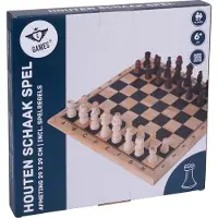 Longfield Jeu d'échecs complet 29x29 cm