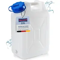Hünersdorff Bidon à ouverture large, 22 litres, nature