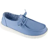 HeyDude Chaussure à lacets 'Wendy Stretch Canvas' bleu