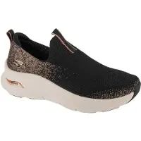 SKECHERS Baskets basses 'Arch Fit D'Lux - Glimmer Dust' bleu foncé