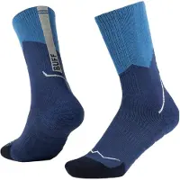 Buff Chaussettes Unisexe - Bleu - Merino Midweight Crew Socks