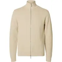 Selected Vestes en maille 'Dane' beige