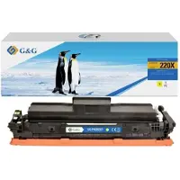 G&G Compatible avec toner HP 220X/W2202X XL (5.50 pages) marque & G