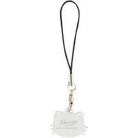 Hello Kitty Pendentif Hkcpmkhk Bandeau pour téléphone portable Noir Charm Kitty Head