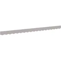 vidaXL , jupe de protection pour marquise, gris clair, 380 x 20 cm, polyester