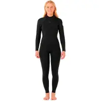 Rip Curl Combinaison En Néoprène à Manches Longues Et Fermeture éclair Dans Le Dos Pour Femme Dawn Patrol 4/3 Mm