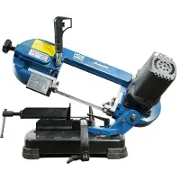 HBM 125 scie portable professionnelle à ruban pour divers métaux