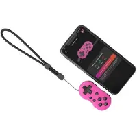 CRKD Contrôleur ATOM pour Switch, PC, appareil mobile/tablette, Smart TV (Android, iOS, PC, Switch), Manette, Rose, Pink