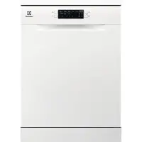 Electrolux Série 300 ESA47210SW, pose libre, dimensions standard (60 cm), blanc, gris, blanc, boutons