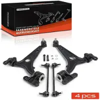 Frankberg 2x bras de suspension avant gauche et droit pour Fiat Ulysse Citroën C8 Lancia Peugeot