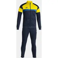 Joma Danubio Iii Tracksuit Jaune,Bleu 7-8 Years Garçon